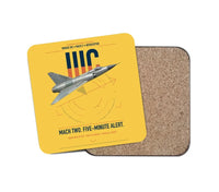 Thumbnail for Dassault Mirage IIIC design on yellow 1 piece coaster