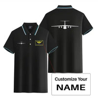 Thumbnail for Customisable Ilyushin IL-76 Polo Shirt - view 3