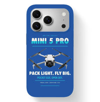 Thumbnail for DJI Mini 5 Pro Case design on blue iphone case