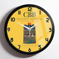 Thumbnail for Jorge Wilstermann International Airport CBB Wall-Clock Framed - Yellow