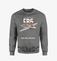 Thumbnail for de Havilland Vampire FB5 design on gray sweatshirt