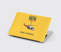 Thumbnail for Turkish Aerospace T625 Gökbey design on yellow MacBook case