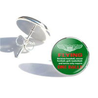 Thumbnail for Flying One Ball Earrings - view 5