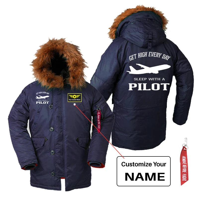Get High Every Day Sleep Bomber Jacket - view 3