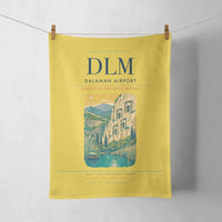 Thumbnail for Dalaman Airport (DLM) design on yellow towel