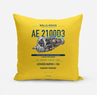 Thumbnail for AE 2100D3 design on yellow pillow