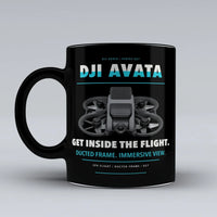 Thumbnail for Avata Mug design on black dji