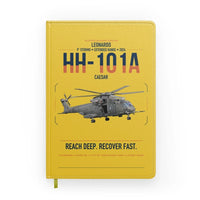 Thumbnail for Leonardo HH-101A Caesar design on yellow notebook