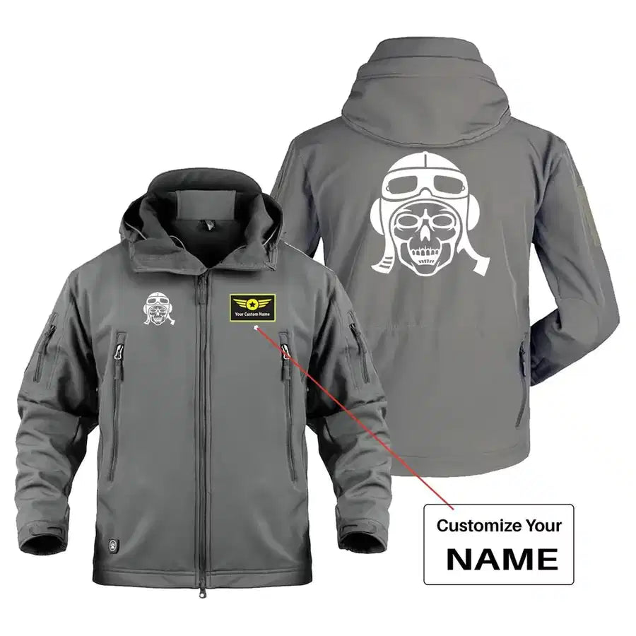 Customisable Skeleton Pilot Jacket - view 3