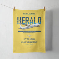 Thumbnail for Handley Page HPR.7 Dart Herald design on yellow towel