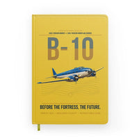 Thumbnail for Martin B-10 design on yellow notebook
