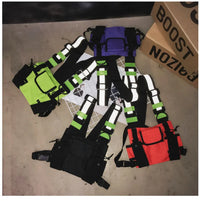 Thumbnail for Cabin Crew Crossbody Chest Bag — Reflective Oxford Sling