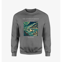 Thumbnail for VINTAGE G4074 - The Storm Diversion - Designed Sweatshirts design on gray