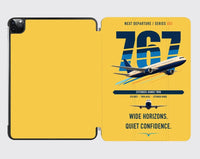 Thumbnail for Boeing 767-300ER design on yellow ipad tablet case