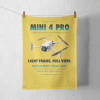 Thumbnail for DJI Mini 4 Pro design on yellow towel