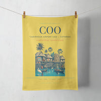 Thumbnail for Cadjehoun Airport (COO) design on yellow towel