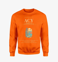 Thumbnail for Atlantic City International Airport ACY Sweatshirt - Orange