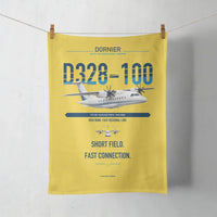 Thumbnail for Dornier D328-100 design on yellow towel