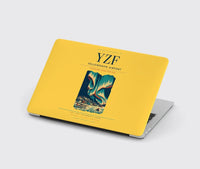 Thumbnail for Yellowknife Airport (YZF) design on yellow MacBook case