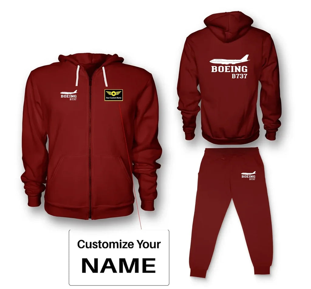 Customisable Boeing 737 Hoodie - view 3