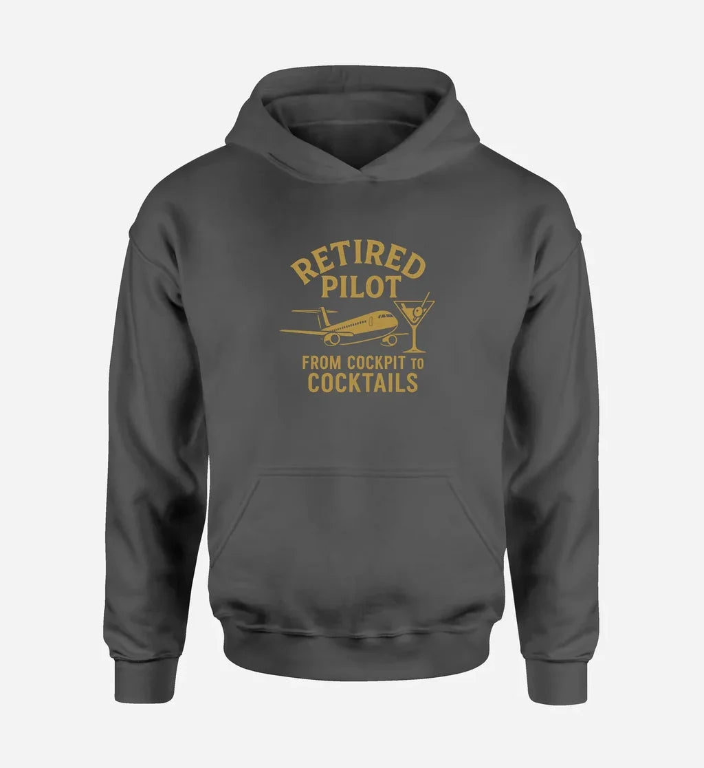 Retired Pilot & Coctails Hoodie - view 3