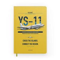 Thumbnail for NAMC YS-11A design on yellow notebook