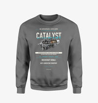 Thumbnail for CATALYST design on gray sweatshirt