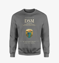 Thumbnail for Des Moines International Airport (DSM) design on gray sweatshirt