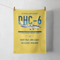 Thumbnail for DHC-6 Twin Otter Classic 300-G design on yellow towel