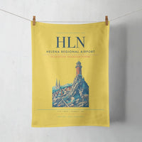 Thumbnail for Helena Regional Airport (HLN) design on yellow towel