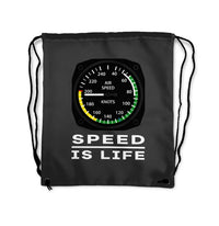 Thumbnail for Speed Is Life Drawstring Bag - view 3
