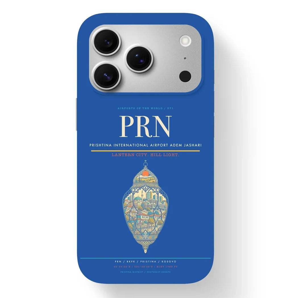 Prishtina International Airport Adem Jashari PRN Blue