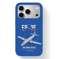 Thumbnail for EP-3E ARIES II design on blue magsafe iphone case, for iPhone 17 Pro