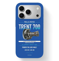 Thumbnail for TRENT 700 Case design on blue iphone case
