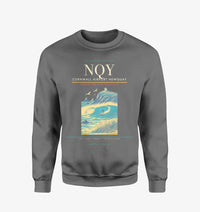 Thumbnail for Cornwall Airport Newquay (NQY) design on gray sweatshirt