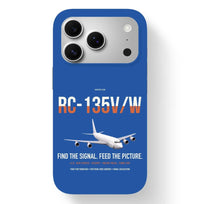 Thumbnail for RC-135V W Rivet Joint design on blue magsafe iphone case, for iPhone 17 Pro