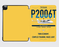 Thumbnail for Tecnam P2006T design on yellow ipad tablet case