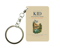 Thumbnail for Kristianstad Airport (KID) design on beige key chain