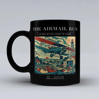 Thumbnail for VINTAGE G4015 - The Airmail Run - Ceramic Mug design on black
