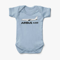 Thumbnail for Airbus A220 Baby Bodysuit - view 3