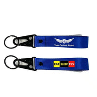Thumbnail for Eat Sleep Fly (Colourful) - Blue+NAME
