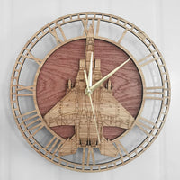 Thumbnail for Customisable Super Cool Fighter Jet Wall Clock - view 3