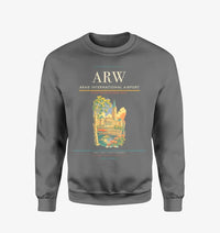 Thumbnail for Arad International Airport (ARW) design on gray sweatshirt