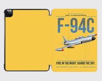 Thumbnail for F-94C Starfire design on yellow ipad tablet case