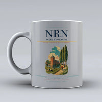 Thumbnail for Weeze Airport (NRN) airport code design on light gray ceramic mug