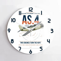 Thumbnail for Fairey Gannet AS.4 design on white no frame wall clock