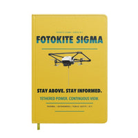 Thumbnail for Fotokite Sigma design on yellow notebook