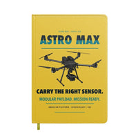 Thumbnail for Freefly Astro Max design on yellow notebook