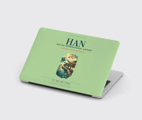 Thumbnail for Noi Bai International Airport Hanoi (HAN) design on light green MacBook case