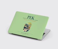 Thumbnail for Beijing Capital International Airport (PEK) design on light green MacBook case